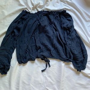 Hollister off-shoulder long sleeve